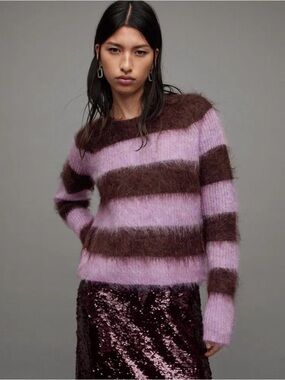 ALLSAINTS Lou Brushed Striped
Jumper